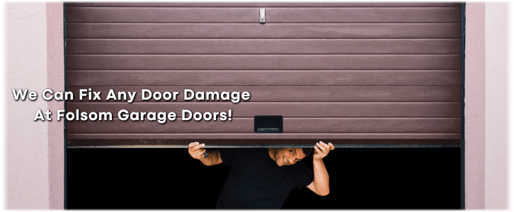 Garage Door Off Track In Folsom
